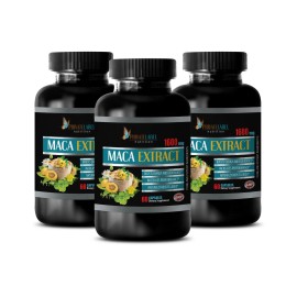 relación fuerte y saludable - MEZCLA MACA PREMIUM 1600mg - orgánica 3 Botellas