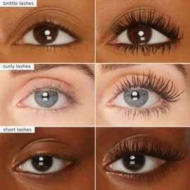tarte tartelette XL tubing mascara – Lash Extensions in a Tube with Peptide, Extra-Bold Buildable Length & Volume, Smudge-Proof Longwear, Easy-to-Remove, Vegan & Cruelty-Free, full size, brown