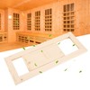 Easy Installation Air Vent Grille Impermeable Air Vent Wooden for
