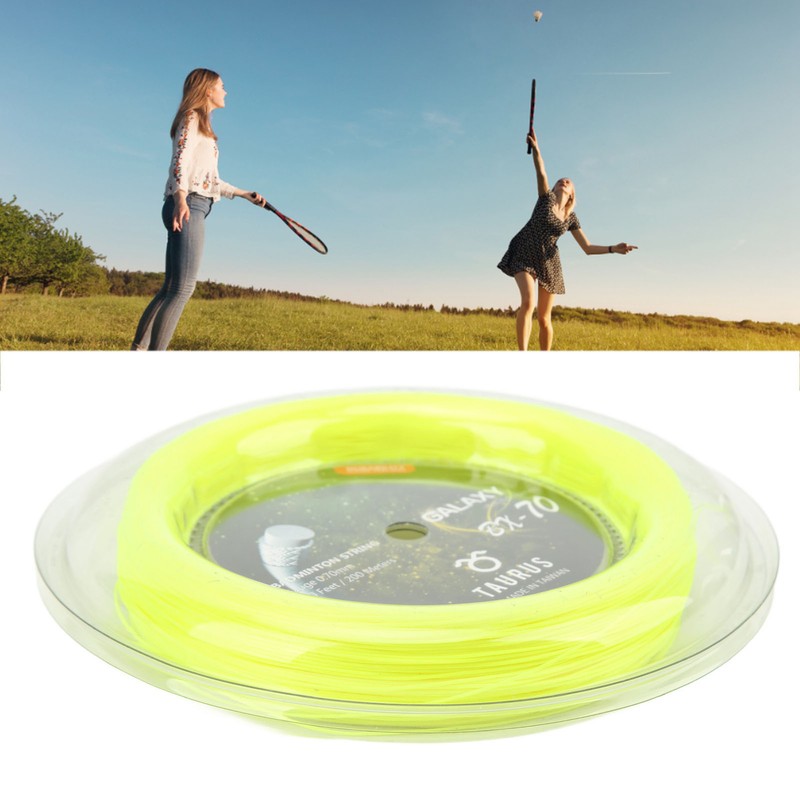 POWERTI BX70 Badminton Rackets String High Elastic Nylon Badminton Racquet