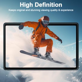 Caweet Screen Protector for Onn. 10.1 Inch Tablet Gen 4 (2024 Model: 100135925), 9H Hardness HD Tempered Glass Film Guard, 2 Pack