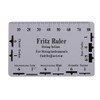 2pcs Guitar String Ruler Guitar Setup Gauge Luthier Measuring Tool