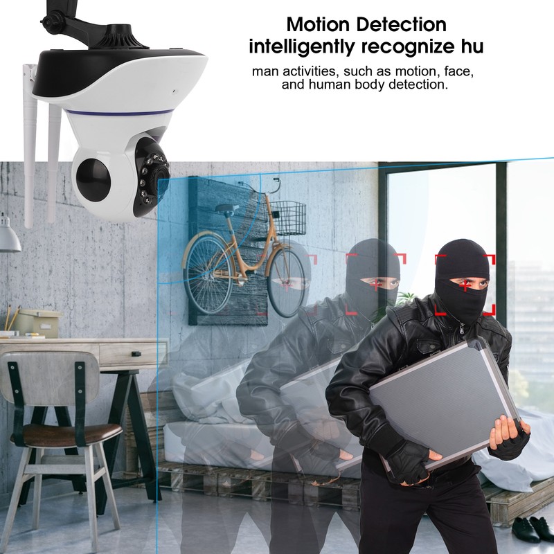 Wireless WiFi IP Camera Motion Detection Infrared Night Vision 2