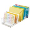 mDesign Kosmetik Organizer aus Kunststoff – Schminkaufbewahrung mit 9 Steckplätzen