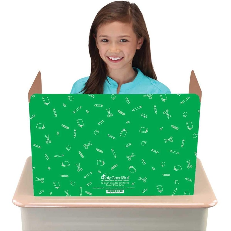 Really Good Stuff Standard Privacy Shields for Student Desks –