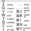 Final Cut Pro Reference Keyboard Hotkeys Decals for Mac OS