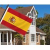 2×3 FT Spain Flag,Medium 60×90 CM Spanish Outdoor Banner,100D Decor,Doube