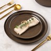 LERATIO Ceramic Dinner Plates Set of 6, 10.5 Inch Reactive