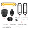 Wireless Turn Signal Brake Light with Remote Control USB Rechargeable