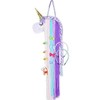 Unicorn Hair Clips Holder With Rainbow Yarn Tassels Hair Bows