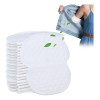 100pcs Almohadillas Para El Sudor Desechables Las Axilas
