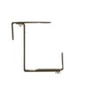 Xclou 343100 Flower box holder without drilling, hook and holder,