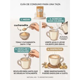 Maca Peruana Organica En Polvo 200g Natural Kin