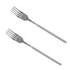 2Pcs Extendable Fork, Stainless Steel Telescopic Forks With Long Handle,