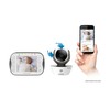 Motorola WiFi 3.5 Inch Video Baby Monitor Connect, Silver, Two