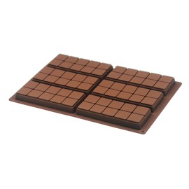 Chocolate Bar Molds Set of 2,Non-Stick Food Grade Silicone Mold for Dubai Chocolate Bar Pistachio,Candy,Snacks (Style 02)
