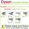 For Dyson Traceless Dust Brush Attachment & Premium Round Horsehair