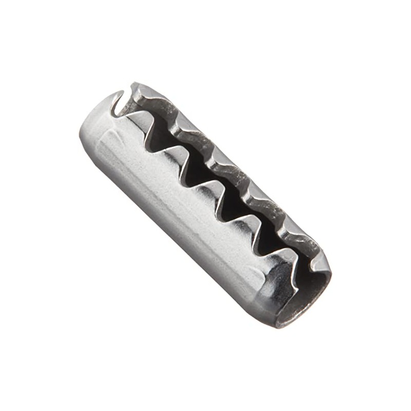TRUSCO B16-0412 Corrugated Spring Roll Pins, SUS Size 4 x