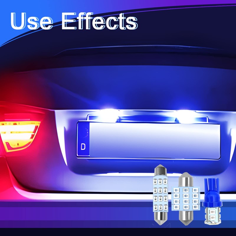 24PCS LED Interior Replacement Bulbs, Interior Car Lights, Dome Light