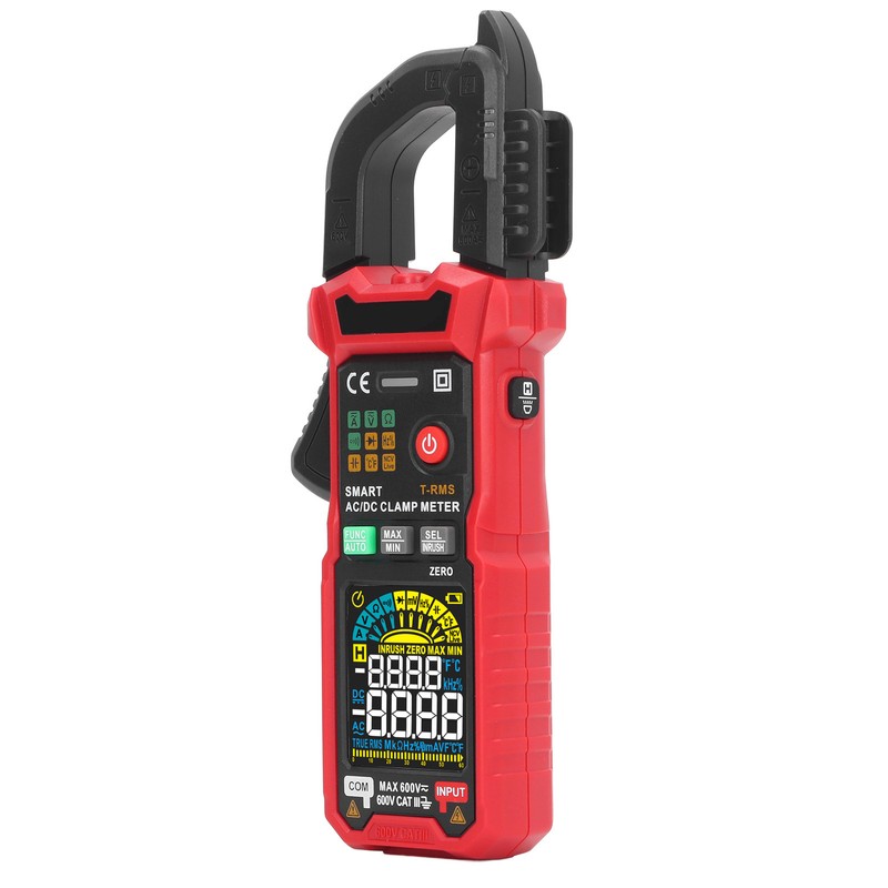Digital Clamp Meter Multifunctional AC DC Ammeter NCV Smart Auto