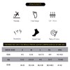 ABIRAM Yoga Socks Toeless Non-Slip Grips & Straps, for Pilates,