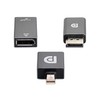 NFHK 3pcs/Set Mini DisplayPort 1.2 4K 60hz to DP Adapter