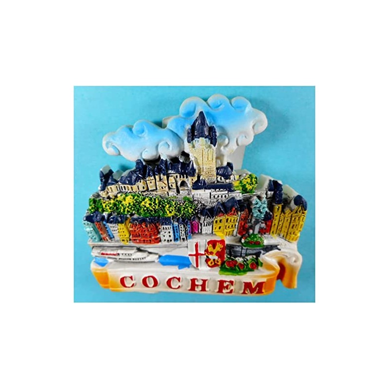 Souvenir Magnet Cochem on the Moselle Fridge Magnet Figurine Decoration