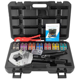 IBOSAD Hydraulic Hose Crimper Hydra-Krimp 71500 Manual A/C Hose Crimper Kit Air Conditioning Repaire Handheld Hydraulic Hose Crimping Tools