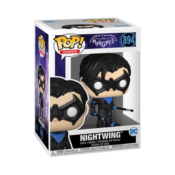 Funko POP! Games: Gotham Knights - Nightwing - Batman - Collectable Vinyl Figure - Gift Idea - Official Merchandise - Toys for Kids & Adults - Video Games Fans - Model Figure for Collectors