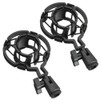 ThtRht 2 Pack Microphone Shock Mount Clip Universal Mic Shock