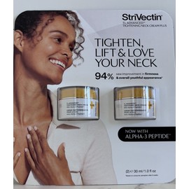 StriVectin TL Advanced Tightening Neck Cream Plus Size 1 oz 30 ml Lot of 2 jars