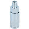 1/4" BSP Female Coupler Male Thread & Male Plugs Air