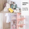 Handbag Hanging Organizer, 2 Pack Hanging Purse Organizer,Thickened Oxford Cloth+PVC