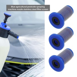 SG Store 10Pcs 50 Mesh Size Blue Spraying Nozzle Mesh Filters Top Hat Mesh Filters for KnapsackSprayer, PTO Sprayer, Line Marking Machines