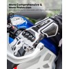 ILM Air Flow Leather Motorcycle Gloves for Men and Women