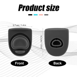 4pcs Replacement Stopper Compatible with Owala FreeSip 24oz 32oz, Water Bottle Top Lid Gasket for Owala 19/24/32/40oz Seal Bottle Cap Mouth Stopper Part Silicone Plug Accessories BPA-Free (4 Colors)