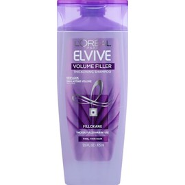 L'Oréal Paris Hair Expert - Champú para rellenar volumen, 12.6 onzas líquidas (el embalaje puede variar)