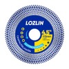 LOZLIN 4.5" Diamond Angle Grinder Blade - Ultra-Thin Dry Cutting