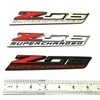 C7 Z06 Supercharged Emblem 3D Badge Nameplate Logo Replacement for
