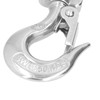 2pcs Lifting Clevis Chain Hooks 304 Stainless Steel Swivel Lifting