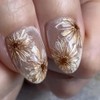 DOLIROLI Press On Nails Almond, Salon Quality Nails Art, for
