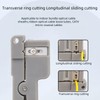 TXWTXPJ-1Pack Fiber Optic Cutter Tool Coaxial Cable Stripper Fiber Optical