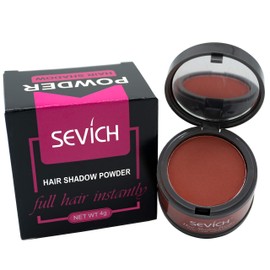 Sevich Maquillaje Polvo Instant Cubre Canas Raiz Red Brown