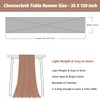 Nialnant 2 Pack Rosybrown Table Runners, Dusty Rose Dusty Rose