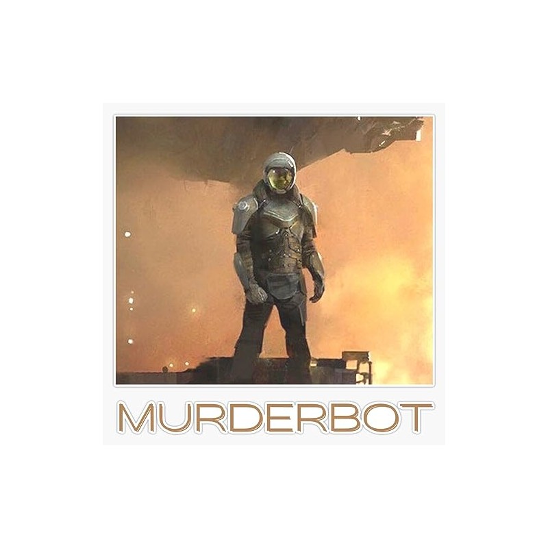 Murderbot Diaries Design Essential Sticker Bumper Sticker Vinyl Decal 5"