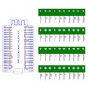 DIN Rail Mount Screw Terminal Block Breakout Module Board for