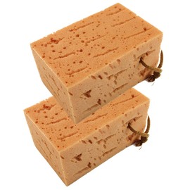 TheStriven 2 Stück Jumbo Autoschwamm Autoschwämme mit hoher Saugkraft Extra Größe Autopflege Autoschwamm Waschschwamm Autowachs-Reinigungspads Allzweckschwamm für Autopflege Felgen Lack Reinigung