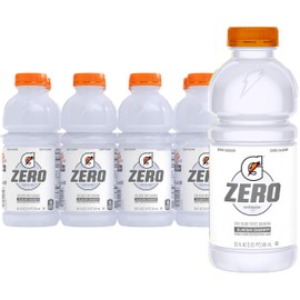 Gatorade Zero Sugar Glacier Cherry Thirst Quencher Sports Drink, 20 Fl Oz Bottles, 8 Pack