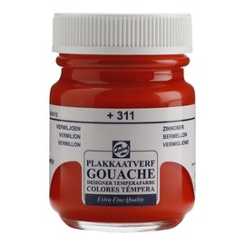 Talens Vermilion - GOUACHE PAINT 50ml JAR