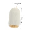 ORFOFE 1 Set Double Headed Toothpick with Convenient Box Light